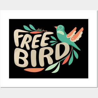 "Free Bird" design Posters and Art